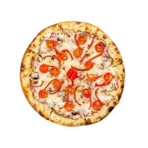 Pizza végétarienne hawaïenne